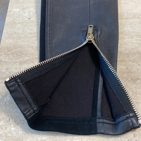 Authentic Givenchy Genuine Leather & Suede pants, Excellent Condition. - Picture 4 of 13